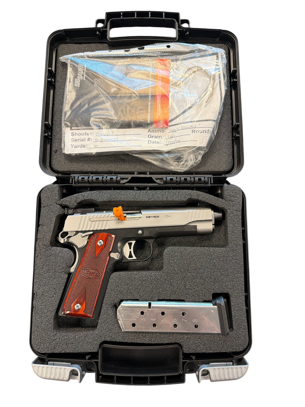 Sig Sauer - 1911 Traditional Match Elite - .45ACP - Begagnad