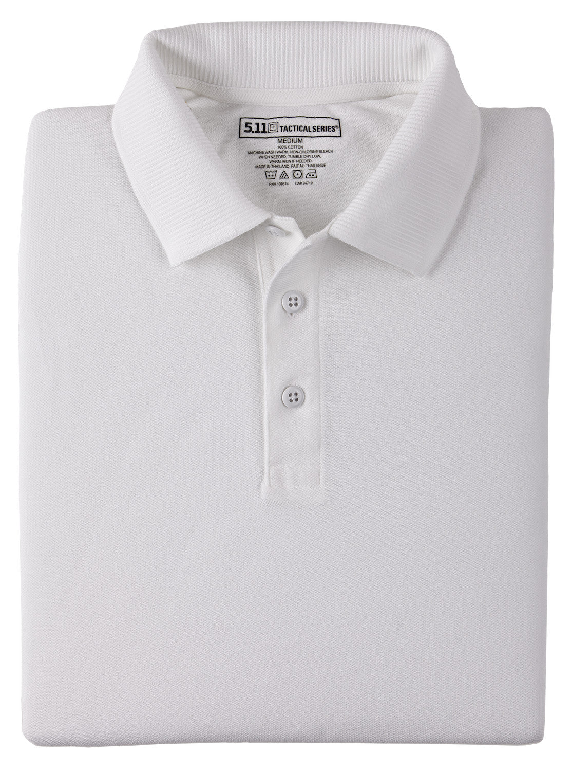 5.11 - Professional Short Sleeve Polo - Vit (010)