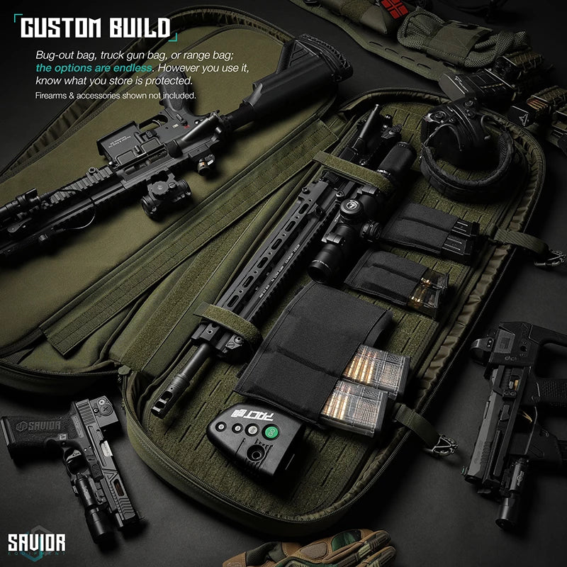 Savior Equipment - Specialist 30" Covert Single Rifle Case - OD Green