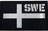 Sweden Flag - Patch - Svart
