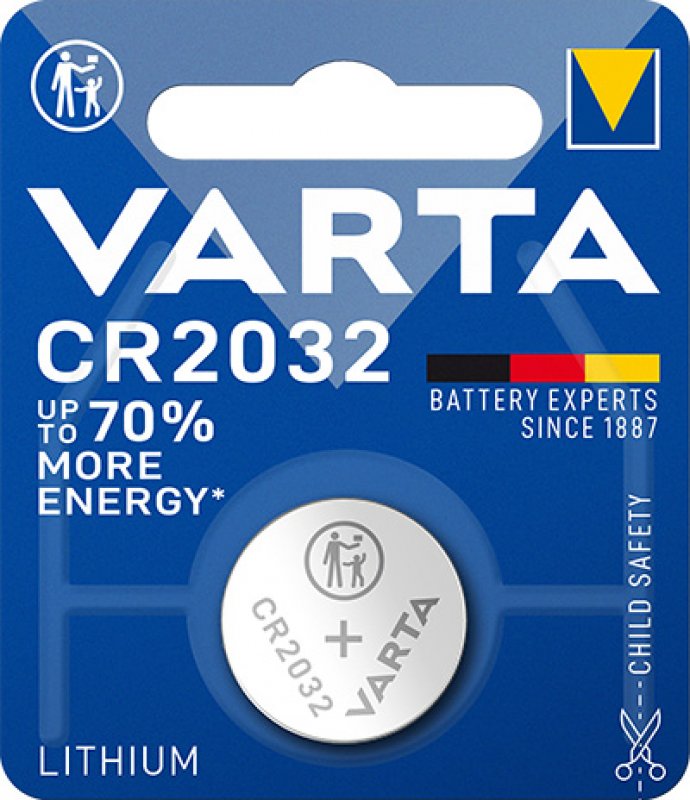 Varta - Lithium - Knappcell CR2032 - 1 pack