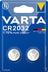 Varta - Lithium - Knappcell CR2032 - 2 pack
