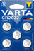 Varta - Lithium - Knappcell CR2032 - 5 pack