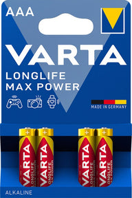 Varta - Longlife Max Power - AAA - 4-pack
