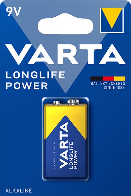 Varta - Longlife Power - 9V - 1-pack
