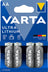 Varta - Ultra Lithium - AA - 4-pack