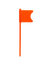 Megaline - Chamber Flag - Kammarflagga - Säkerhetsflagga - Orange
