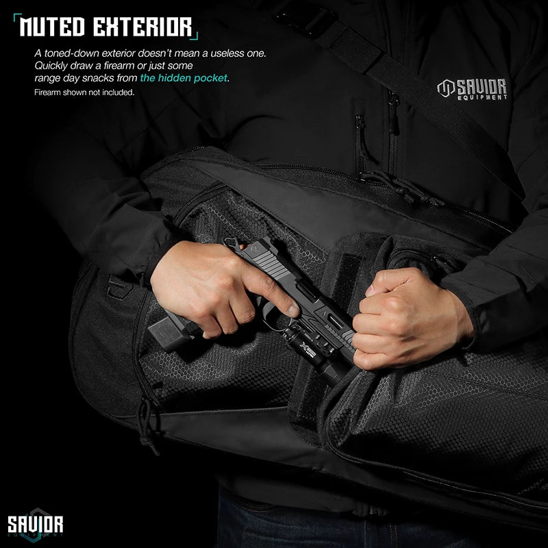 Savior Equipment - Specialist 34" Covert Single Rifle Case - Black