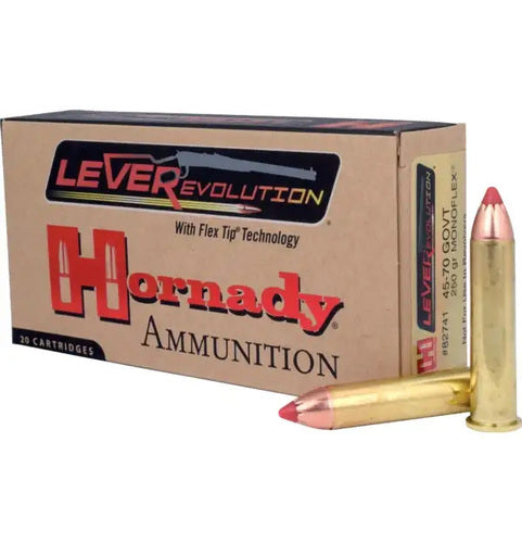 Hornady - Leverevolution - 45-70 Govt - 250 gr - Monoflex - 20/Box (CIP - Klass 1)