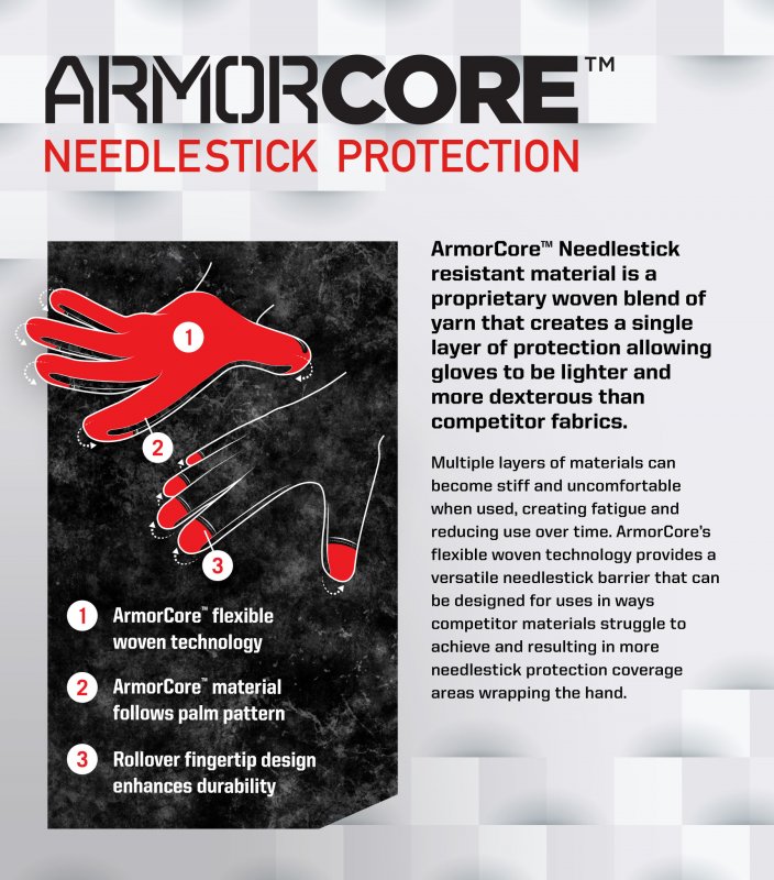 Mechanix - Durahide Needlestick - Svart
