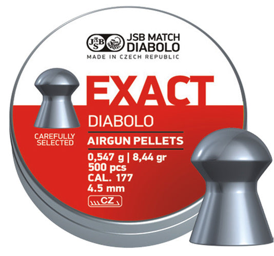 JSB - Exact  - 4,51mm/.177 - 0,547g - 500st