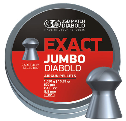 JSB - Exact Jumbo - 5,52mm/.22 - 1,030g - 250/st