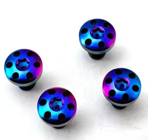 1911 Grip Screws - Roasting blue - dot