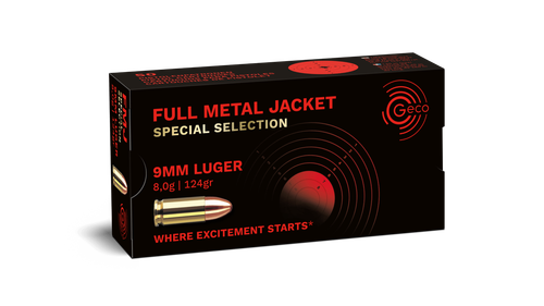 Geco HP SB - 9 mm Luger - 124 gr - 20 st/ask
