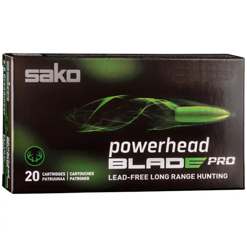 Sako - 30-06 Spring - Powerhead Blade Pro - 10.5g/162gr - 20/ask