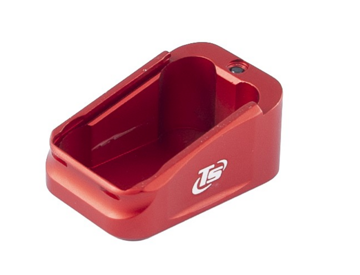 Toni System - Base pad +2 rounds for Beretta 94X (total lenght 141mm) - Röd