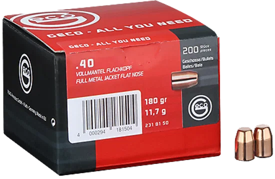 Geco - .40 S&W - FMJFN - 11.7g/180gr