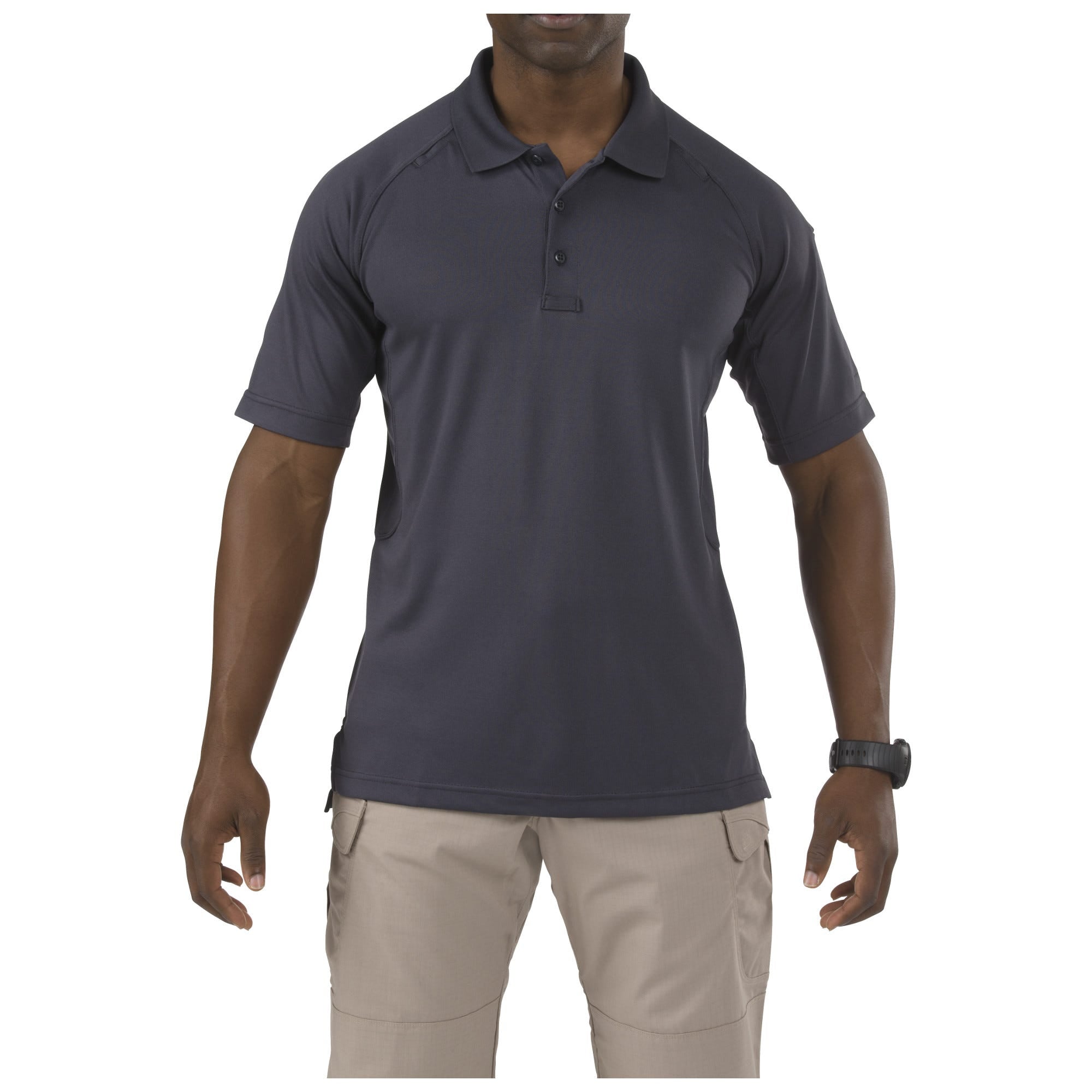 5.11 Performance Short Sleeve Polo kortärmad pikétröja i Charcoal