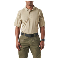 5.11 Performance Short Sleeve Polo kortärmad pikétröja i Silver Tan