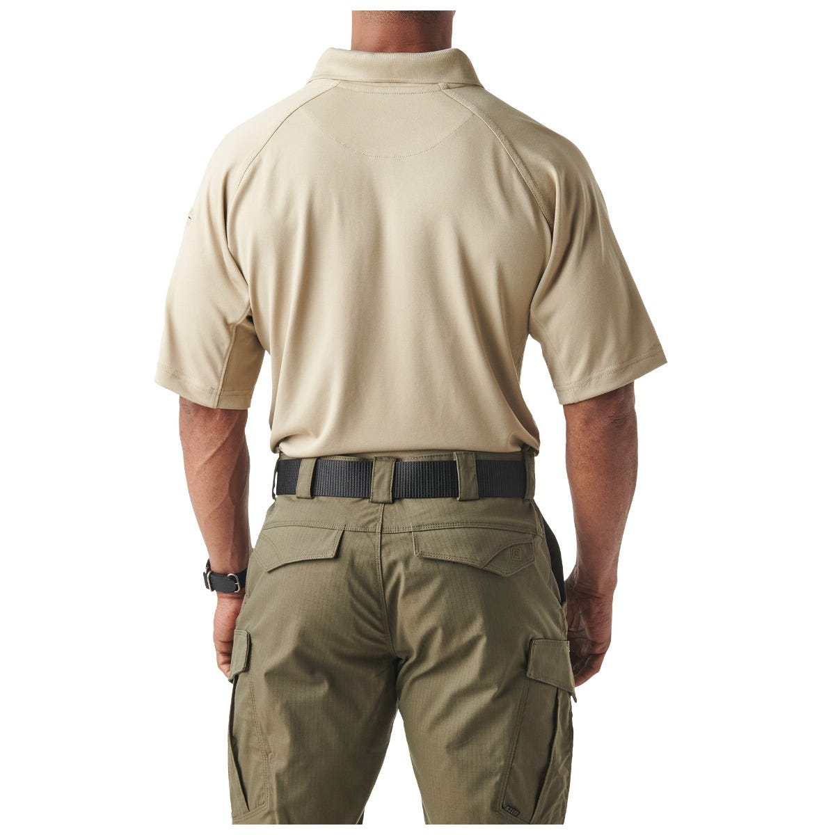5.11 Performance Short Sleeve Polo kortärmad pikétröja i Silver Tan