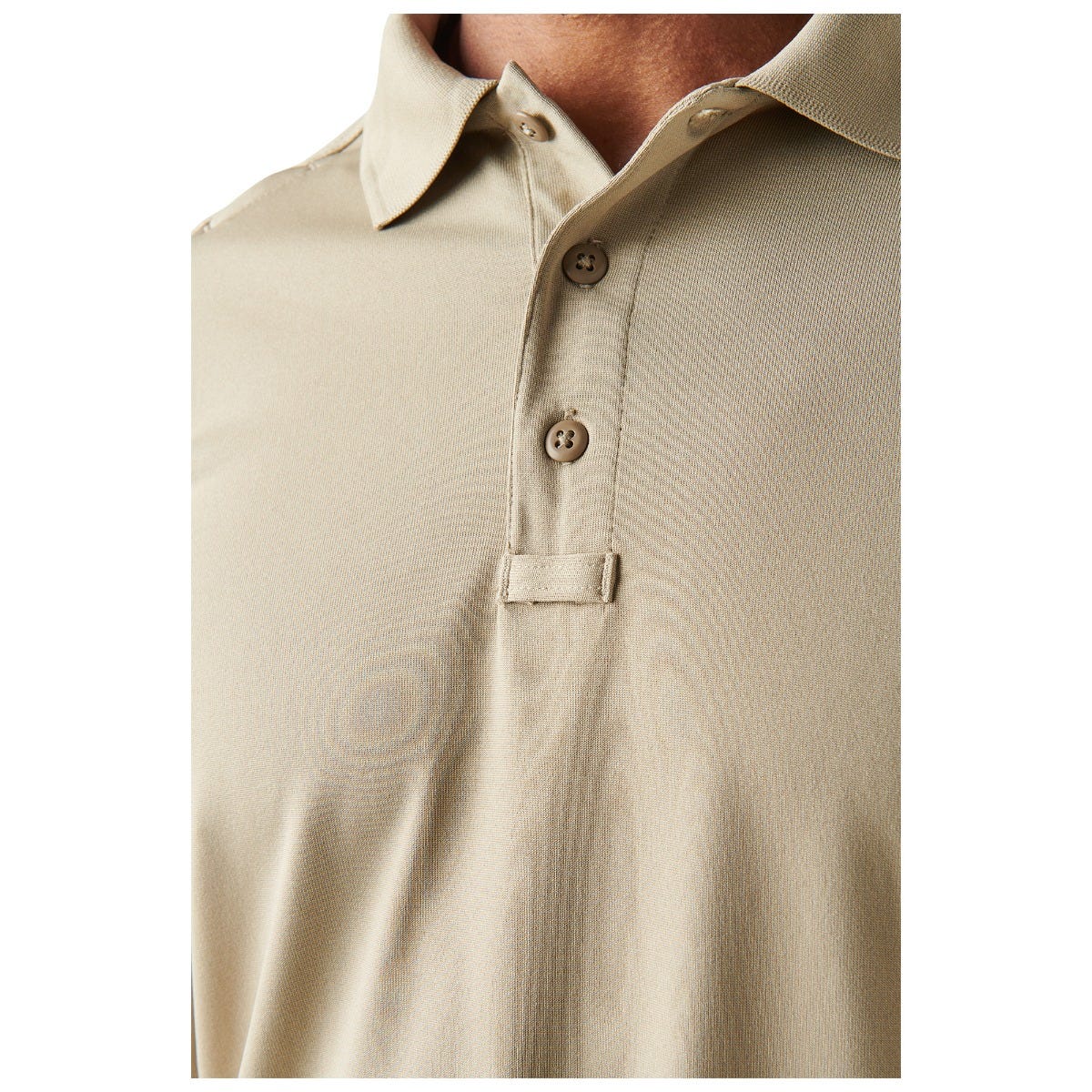 5.11 Performance Short Sleeve Polo kortärmad pikétröja i Silver Tan