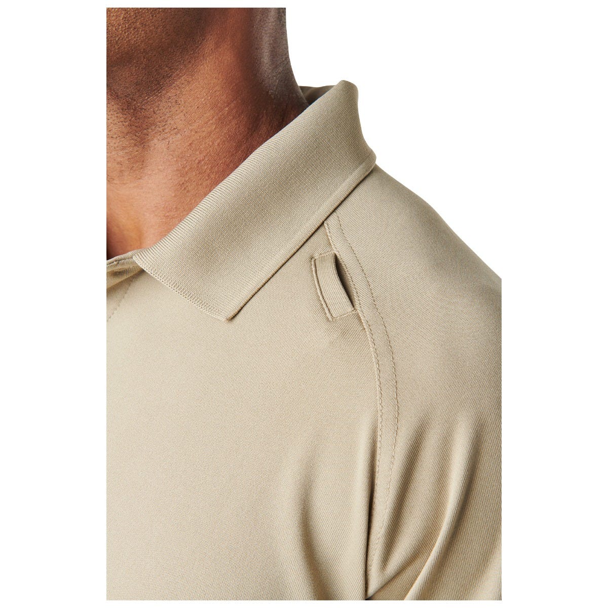 5.11 Performance Short Sleeve Polo kortärmad pikétröja i Silver Tan