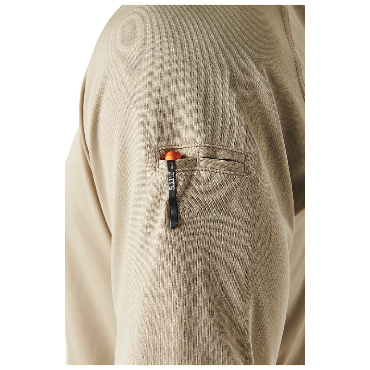 5.11 Performance Short Sleeve Polo kortärmad pikétröja i Silver Tan