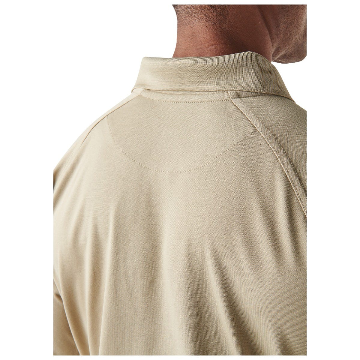 5.11 Performance Short Sleeve Polo kortärmad pikétröja i Silver Tan