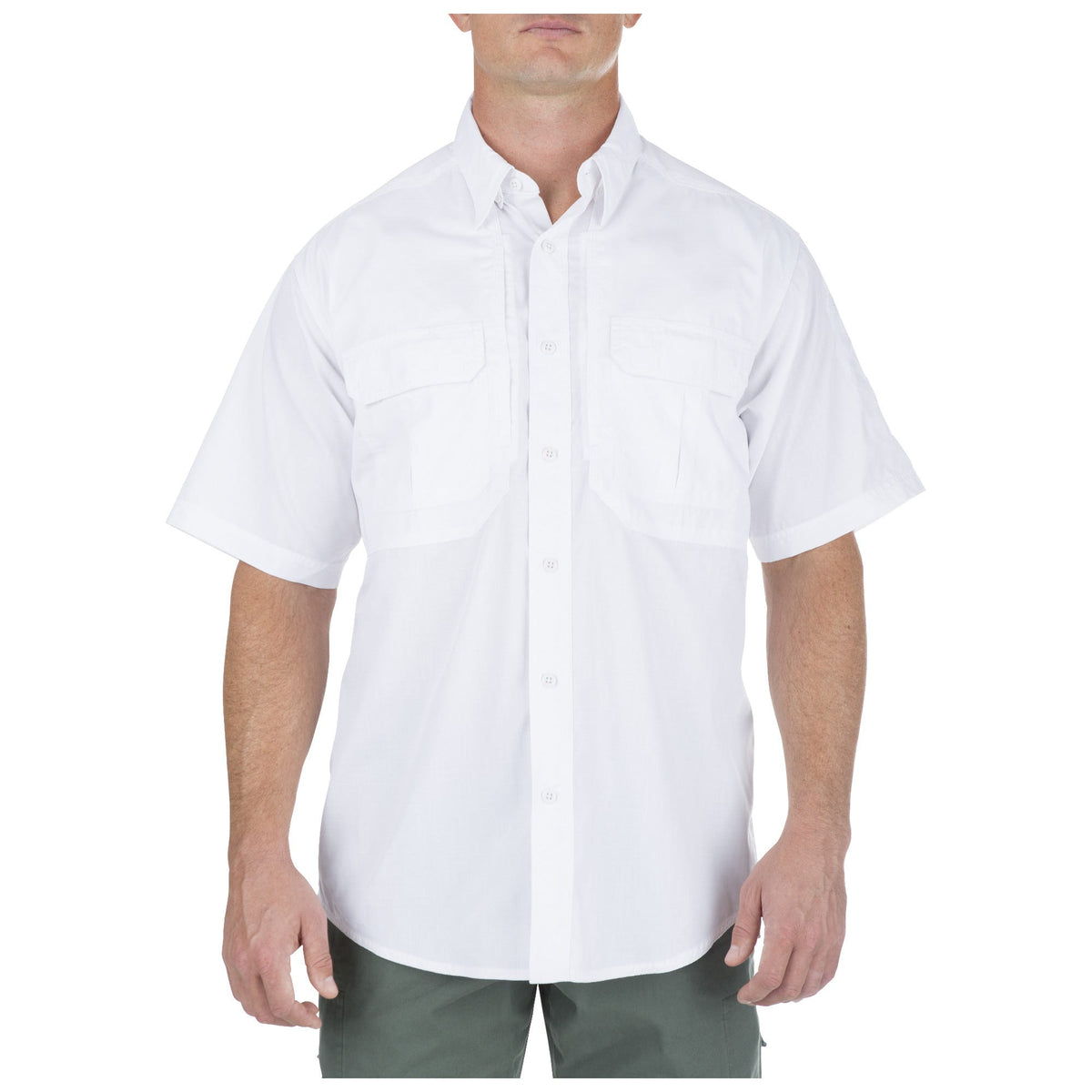 5.11 Taclite Pro Short Sleeve Shirt kortärmad skjorta i White