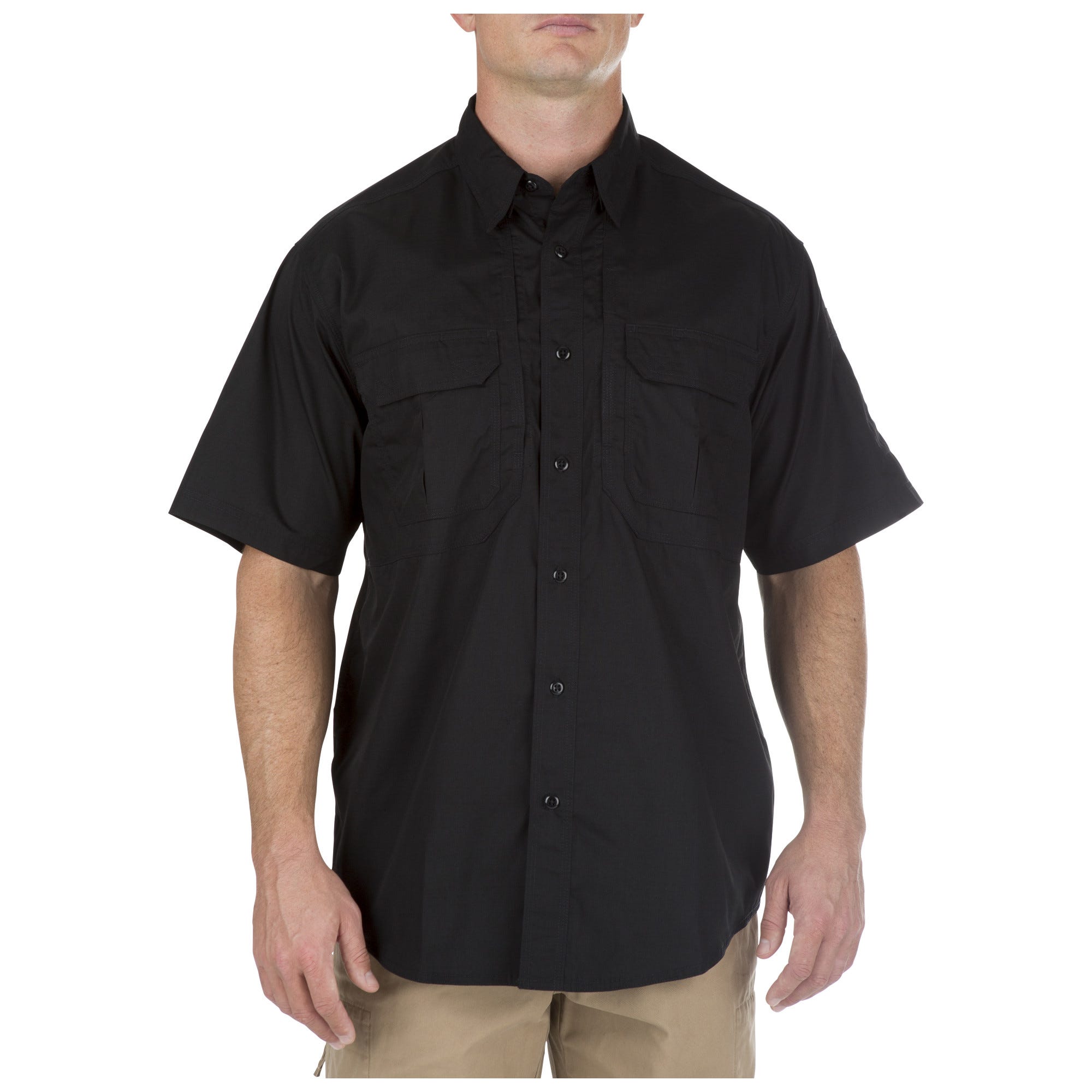 5.11 Taclite Pro Short Sleeve Shirt kortärmad skjorta i Black