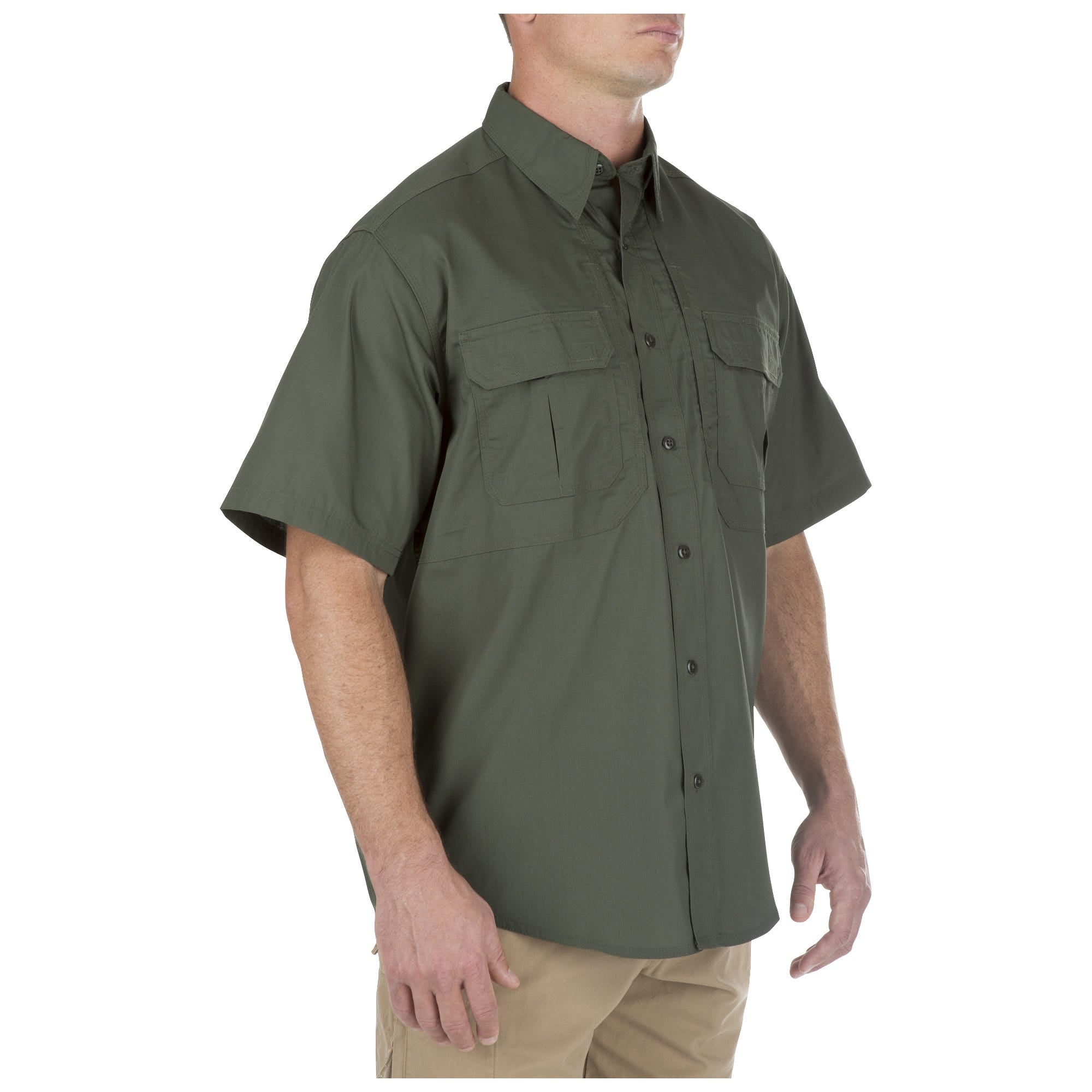 5.11 Taclite Pro Short Sleeve Shirt kortärmad skjorta i TDU Green