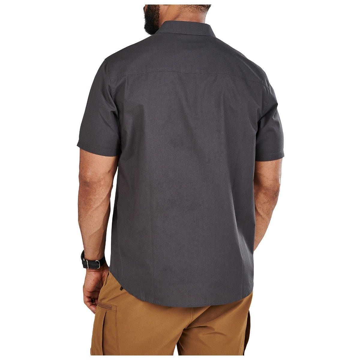 5.11 Wyatt Short Sleeve Shirt, kortärmad skjorta i Volcanic