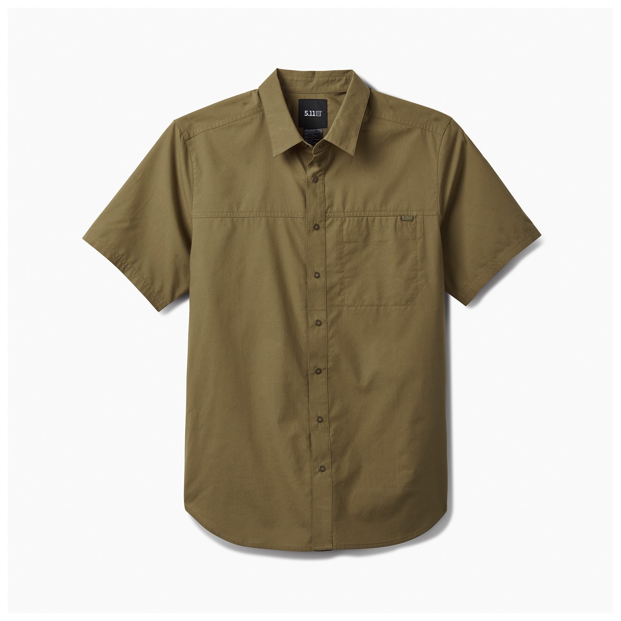 5.11 Wyatt Short Sleeve Shirt, kortärmad skjorta i Kangaroo