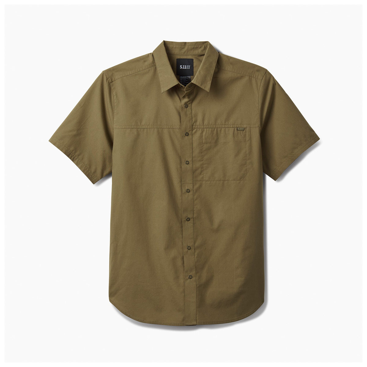 5.11 Wyatt Short Sleeve Shirt, kortärmad skjorta i Kangaroo