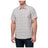 5.11 Wyatt Short Sleeve Plaid Shirt i Titan Gy Pld