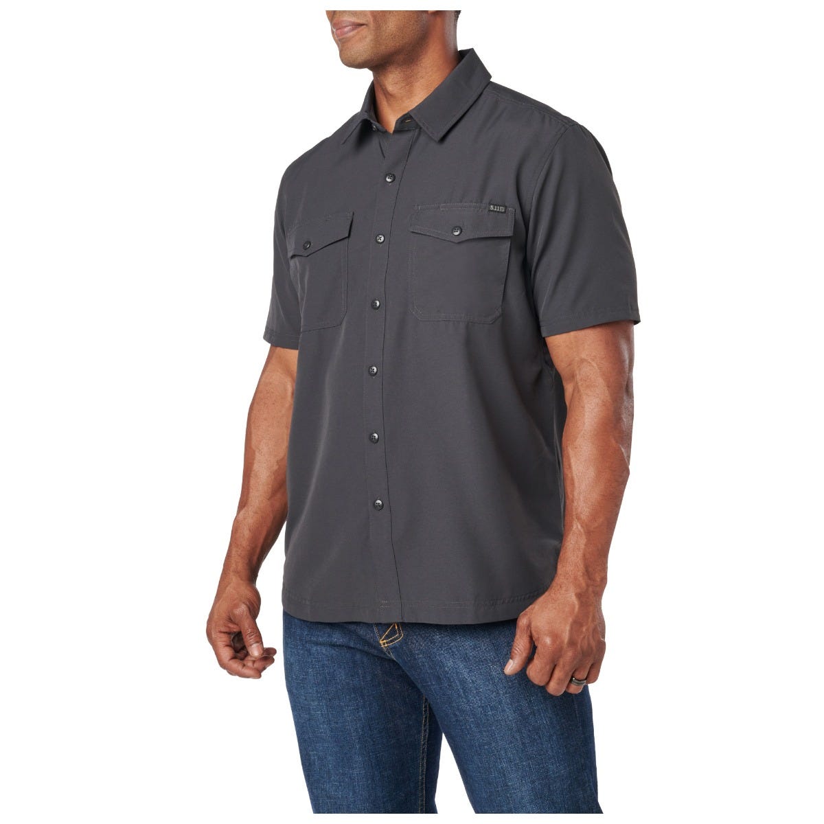5.11 Tactical Marksman kortärmad skjorta i Volcanic