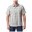 5.11 Nate Short Sleeve Shirt kortärmad skjorta i Titan Grey Plaid