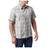 5.11 Nate Short Sleeve Shirt kortärmad skjorta i Titan Grey Plaid
