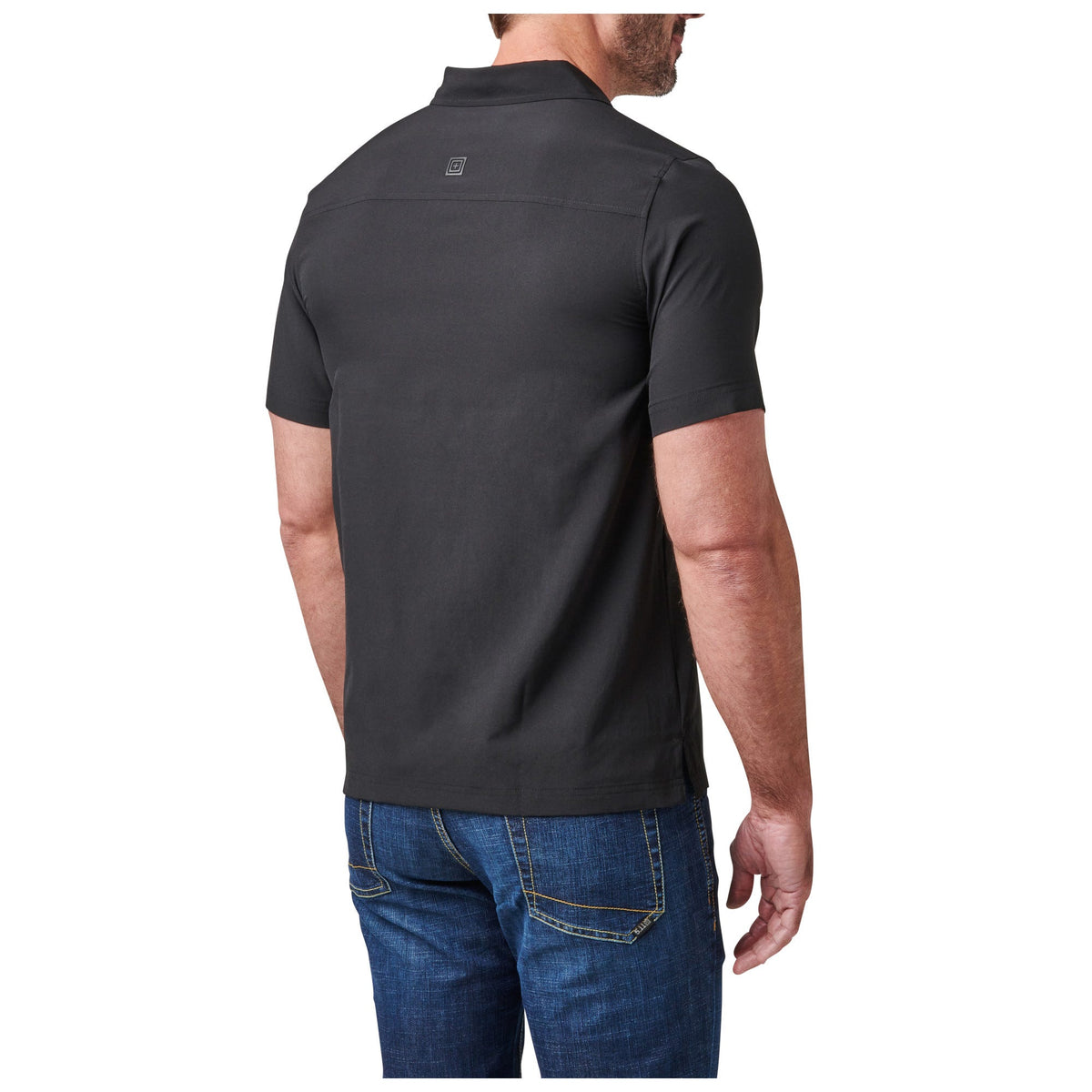 5.11 Tactical Flex Short Sleeve Polo i Black