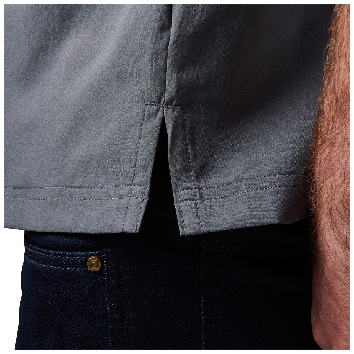 5.11 Tactical Flex Short Sleeve Polo i Black