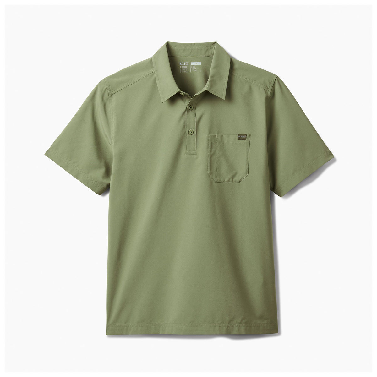 5.11 Tactical Flex Short Sleeve Polo i Covert Green