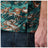 5.11 Adventure Print Short Sleeve Shirt i Mussel Blue Neu Vay Camo, kortärmad skjorta med tryckt design