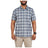 5.11 Wyatt Short Sleeve Plaid Shirt i Turblnce Pld