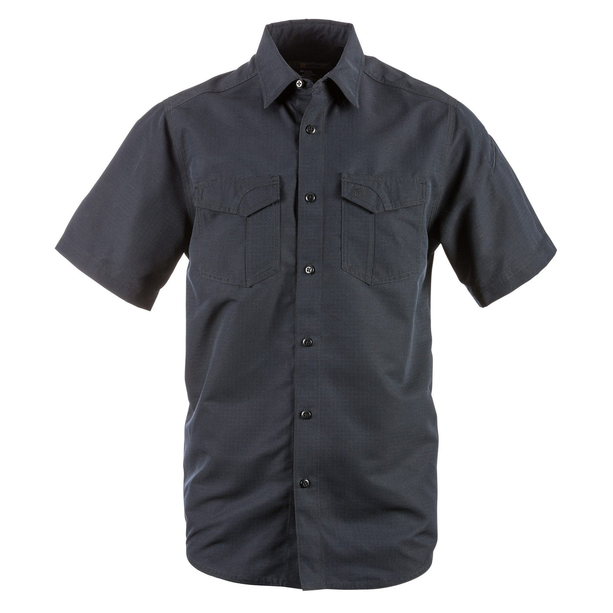 5.11 Fast-Tac kortärmad skjorta i Dark Navy med praktiska fickor