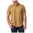 5.11 Aerial Short Sleeve Shirt i Elmwood, kortärmad skjorta med knäppning framtill
