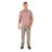 5.11 Evolution Short Sleeve Shirt i Mahogany Heather