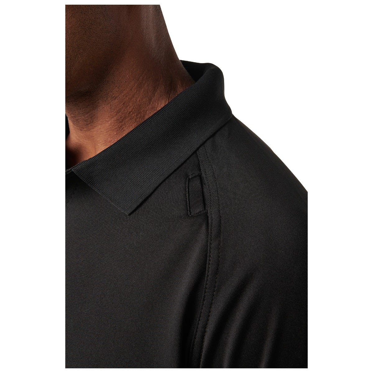 5.11 Tactical Performance Long Sleeve Polo i Black, långärmad pikétröja