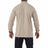 5.11 Utility Long Sleeve Polo i Silver Tan, långärmad pikétröja med pennfickor på ärmen
