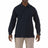 5.11 Utility Long Sleeve Polo i Dark Navy, långärmad pikétröja med pennfickor på ärmen