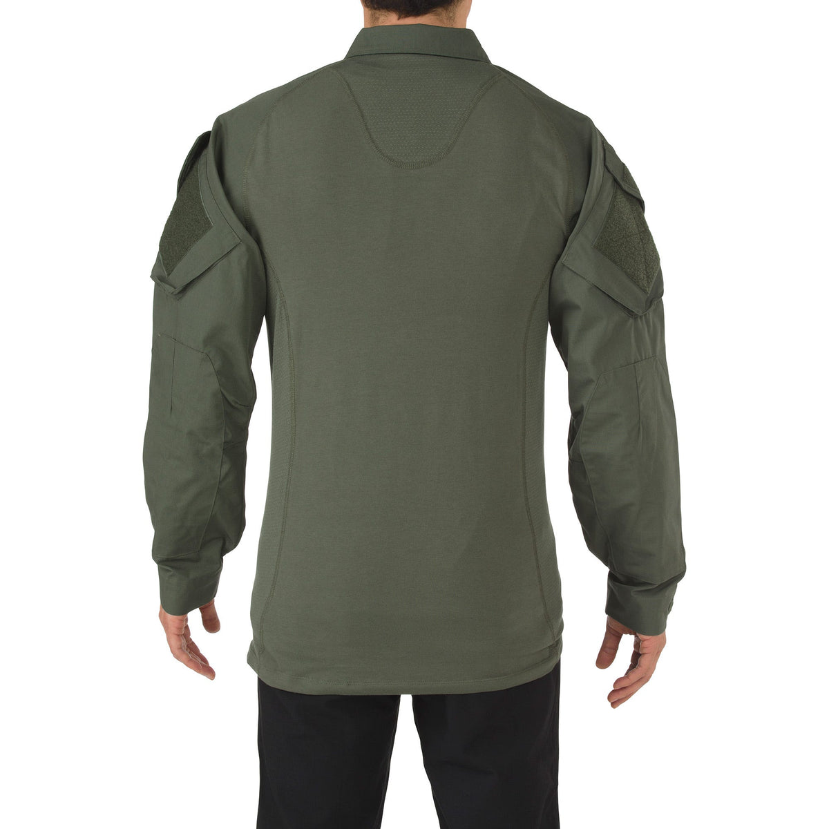 5.11 Rapid Assault Shirt taktisk skjorta i TDU Green med dragkedjekrage och ärmfickor